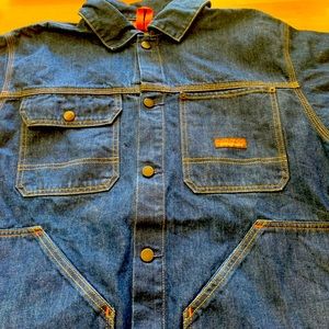 Patagonia Steel Forge Workwear Denim Jacket Dyneema Fiber Men's Large